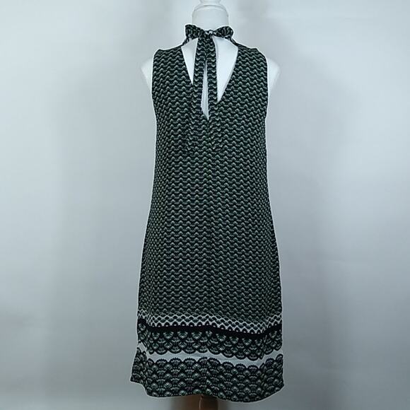 H&M Sleeveless Shift Dress Keyhole Bow Tie Back - Picture 7 of 11